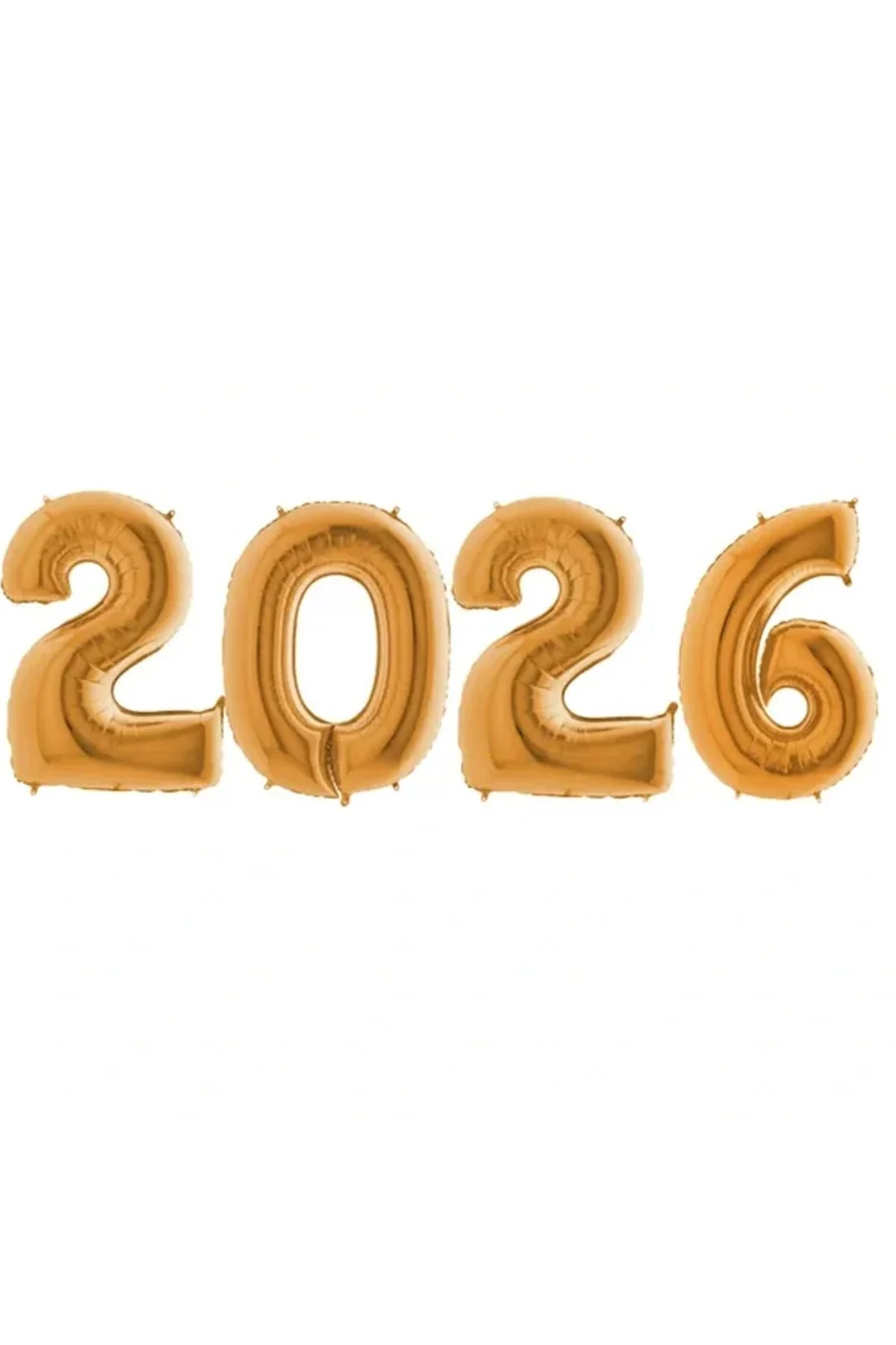 Yeni Yıl Büyük 2026 FolyoBalonları 34 İnç Mutlu Yıllar Süslemeleri Yılbaşı Arifesi Parti Malzemeleri gorsel 2