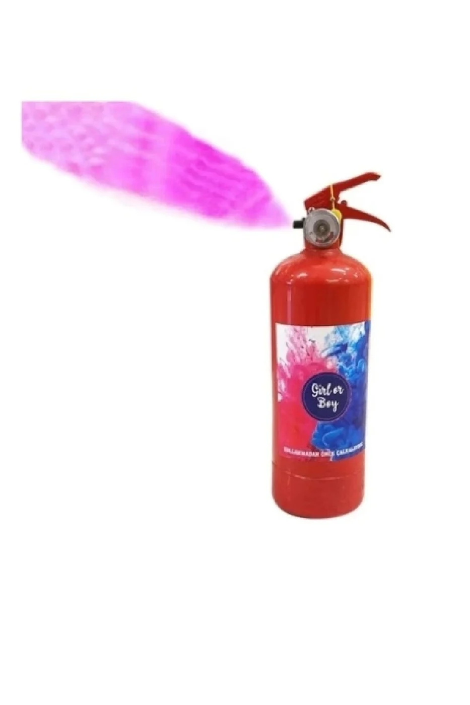 Cinsiyet Öğrenme Duman Tüpü Girl or Boy Pembe Mavi Seçenekli Gender Reveal gorsel 6