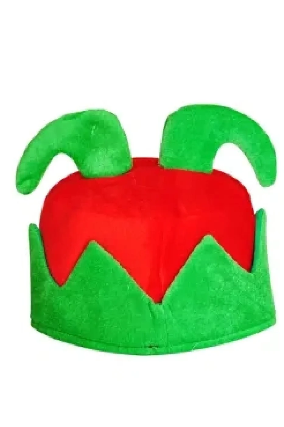 Yılbaşı Temalı Bez Şapka 25 cm gorsel 2