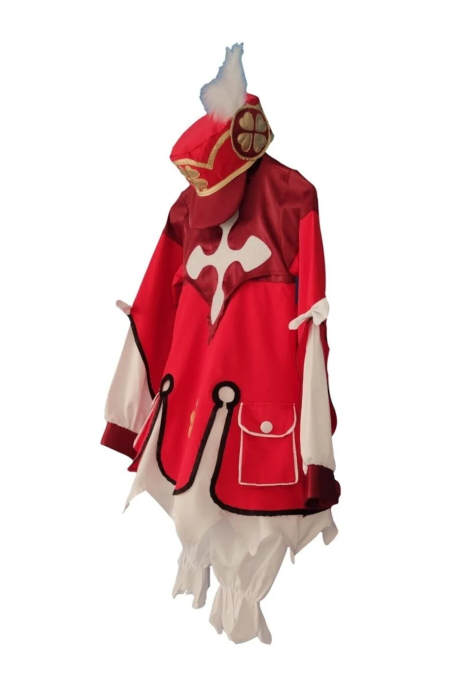 Genshin Impact Klee Cosplay Kostümü Yetişkin gorsel 4