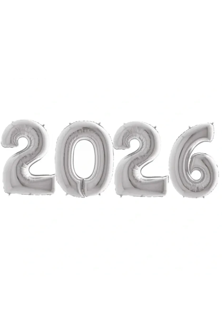 Yeni Yıl Büyük 2026 FolyoBalonları 34 İnç Mutlu Yıllar Süslemeleri Yılbaşı Arifesi Parti Malzemeleri gorsel 3