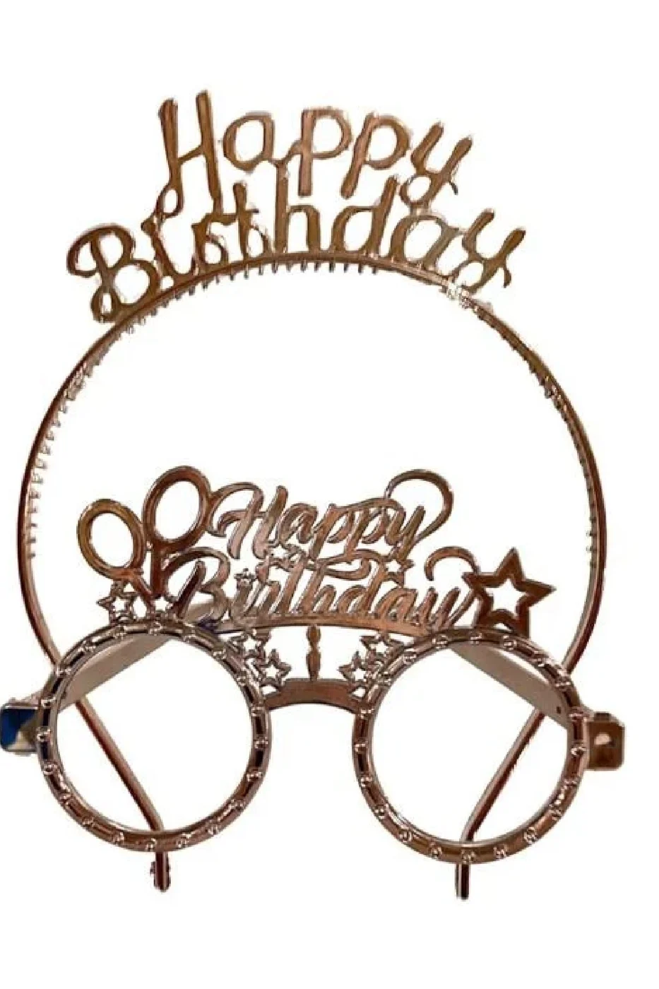 Happy Birthday Tac Gözlük Seti Happy Birthday Parti Aksesuar Taç Gözlük gorsel 5