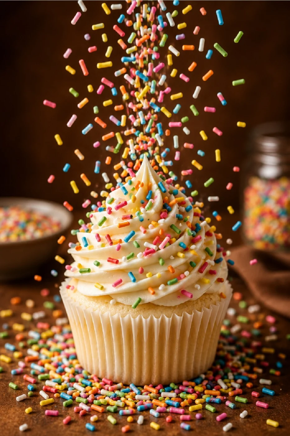 🌟 Renkli Granül Pasta Süsü 200 Gr | Pasta, Cupcake, Donut, Kurabiye ve Tatlı Süsleme Şekeri gorsel 5
