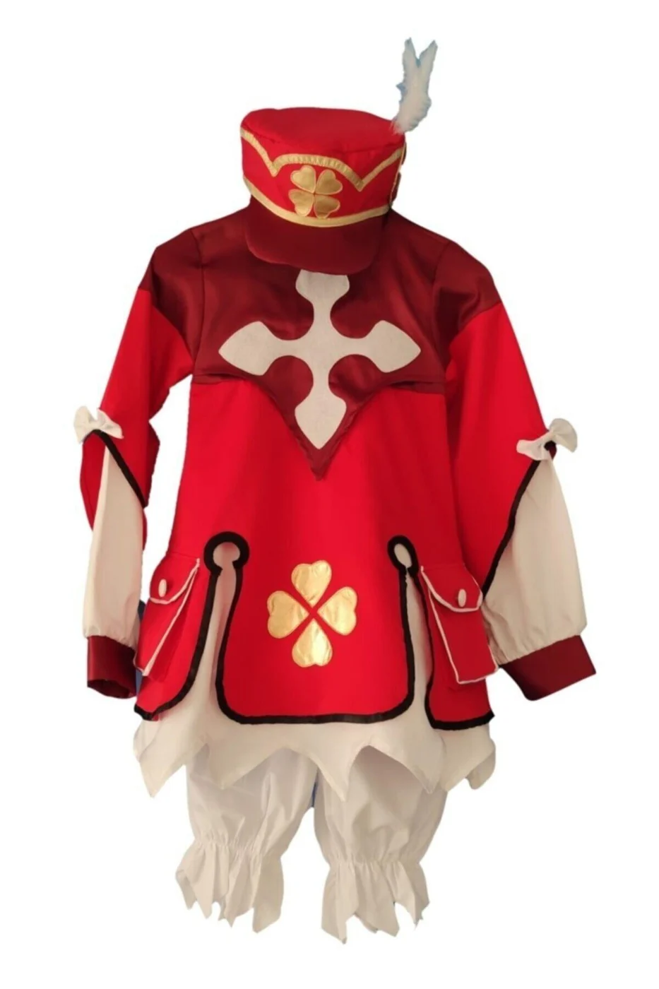 Genshin Impact Klee Cosplay Kostümü Yetişkin gorsel 2