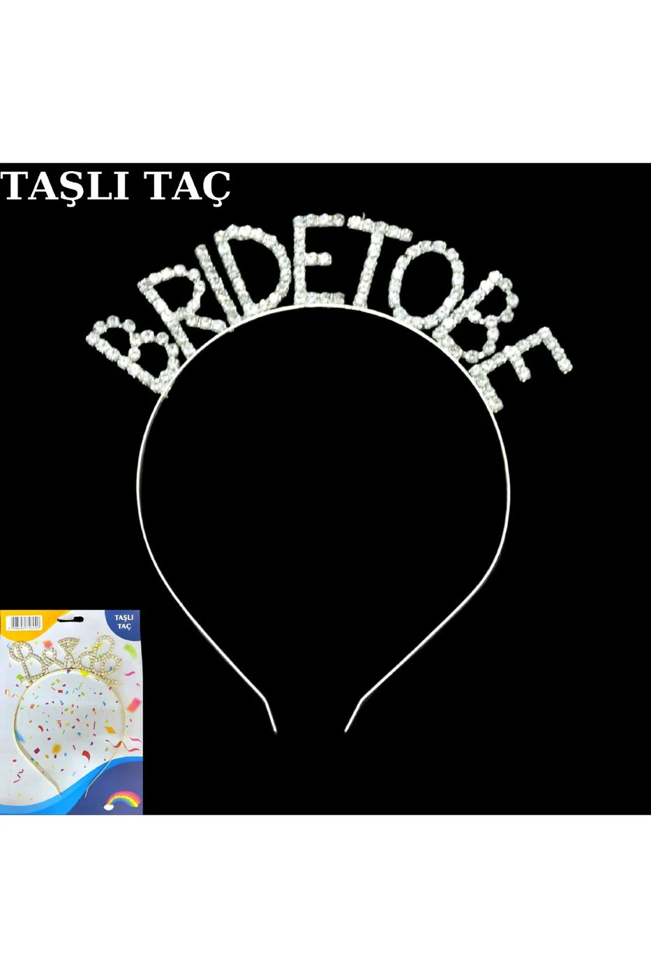 TAŞLI TAÇ BRİDE TO BE BEKARLIĞA VEDA PARTİSİ TACI TAŞLI GÜMÜŞ gorsel 5