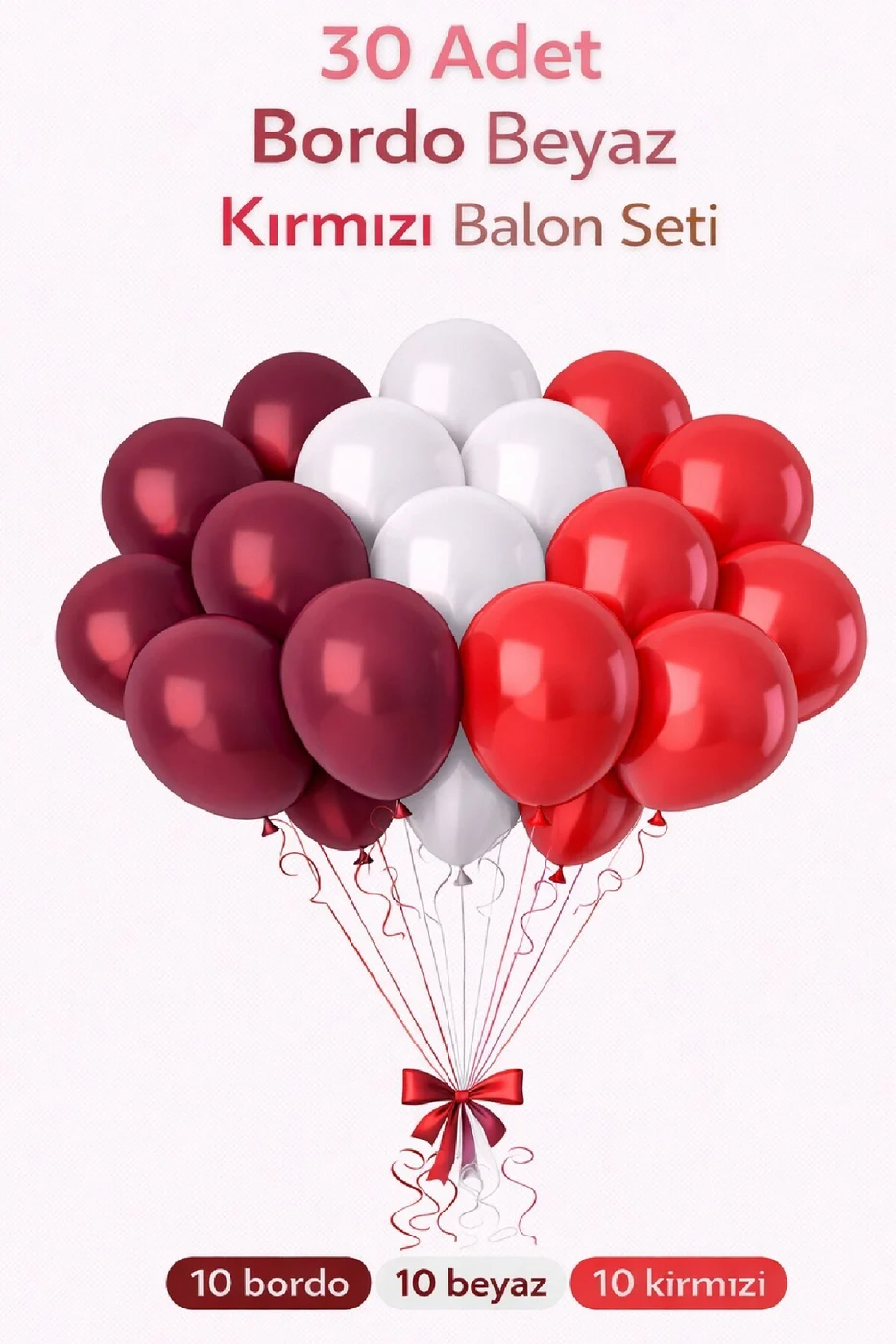 👉 “30 Adet Karışık Renk Balon Seti | Premium Parti, Doğum Günü ve Organizasyon Dekoru Seti Süsü