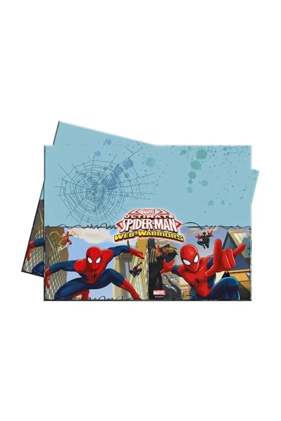 Spiderman (örümcek Adam) Plastik Doğum Günü Parti Masası Örtüsü gorsel 4